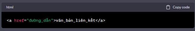 How to add link in html